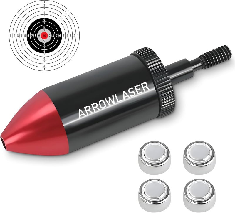 Gotical Arrow Laser Sight Tactical Archery Bore Sight Red Dot Laser for Compound Bow Crossbow Boresighter Sight Tool for Target - Image 1